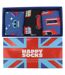 3 Pairs Unisex Socks with Union Jack in Gift Box-4