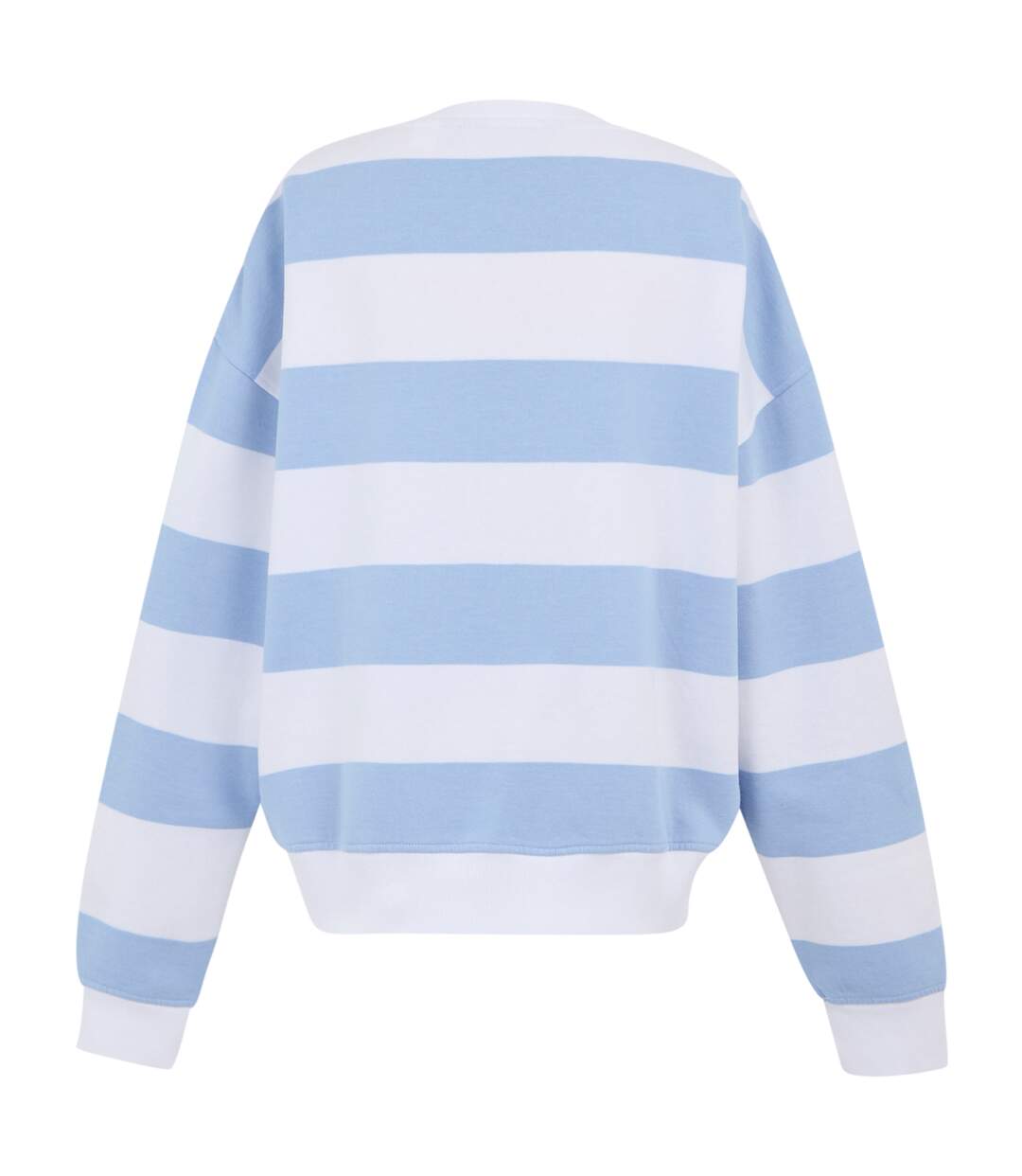 Womens/ladies Avika Ii Stripe Crew Neck Jumper Chambray Blue White Regatta-3