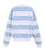 Womens/ladies Avika Ii Stripe Crew Neck Jumper Chambray Blue White Regatta-3