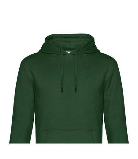 Mens King Hoodie Bottle Green B&C