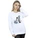 Disney Sweatshirt Womens/Ladies Alice In Wonderland Letter A (Blanc) - UTBI5898-2
