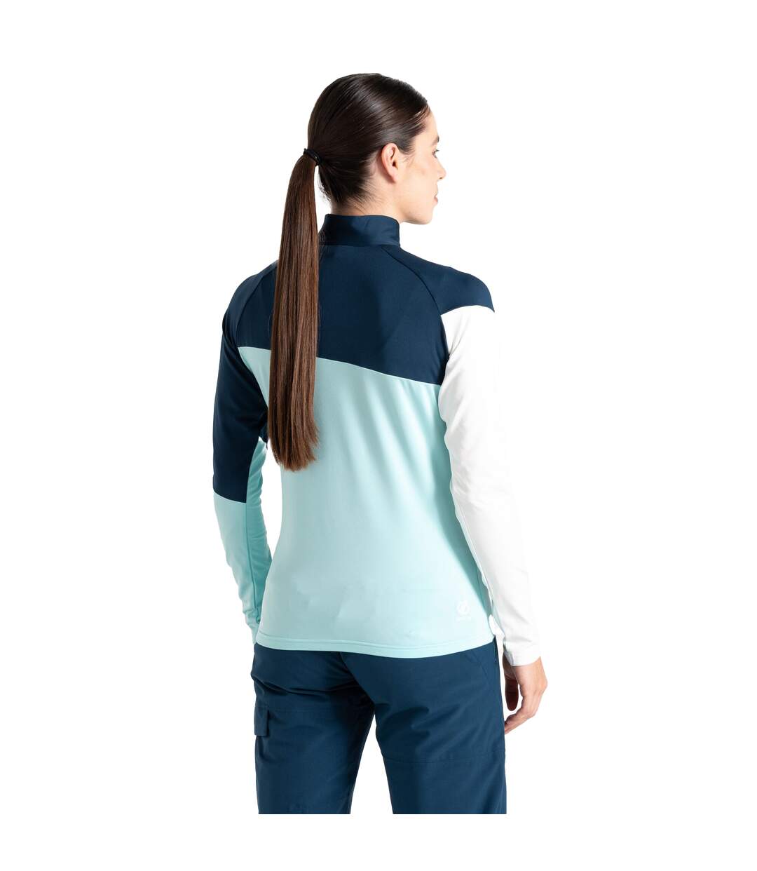 Haut de sport ice femme denim sombre / turquoise pâle Dare 2B-4