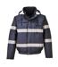 Iona lite reflective work bomber jacket navy Portwest-1