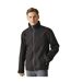 Mens Waterproof Soft Shell Jacket Black Mineral Grey Regatta Professional-1