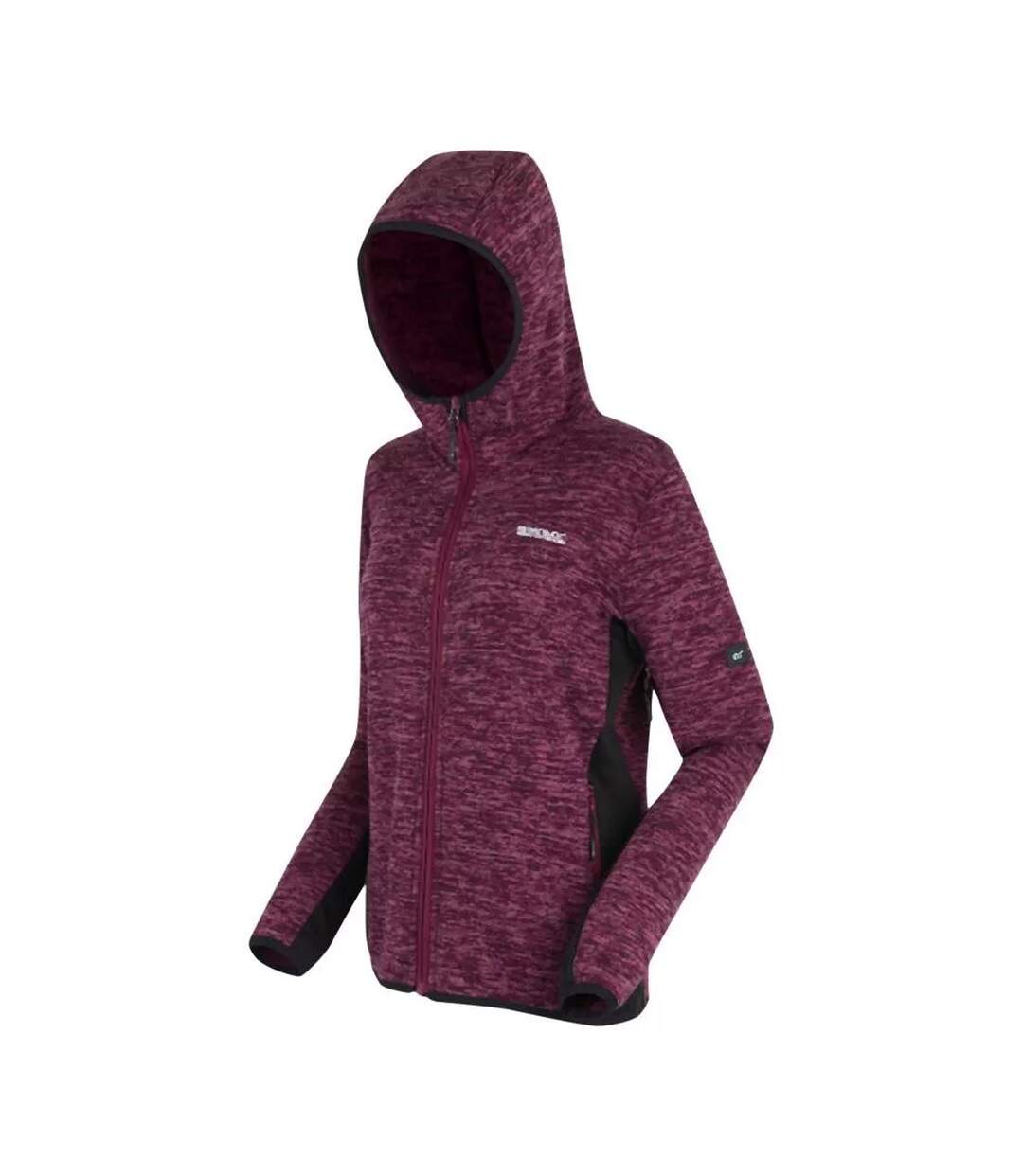 Veste Polaire Kemilia Femme Rouge Sombre Noir Regatta-3