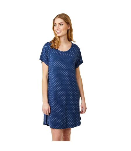 Robe Manches Courtes Motif/style À Pois Femme Bleu Marine Pastel CCDK Copenhagen