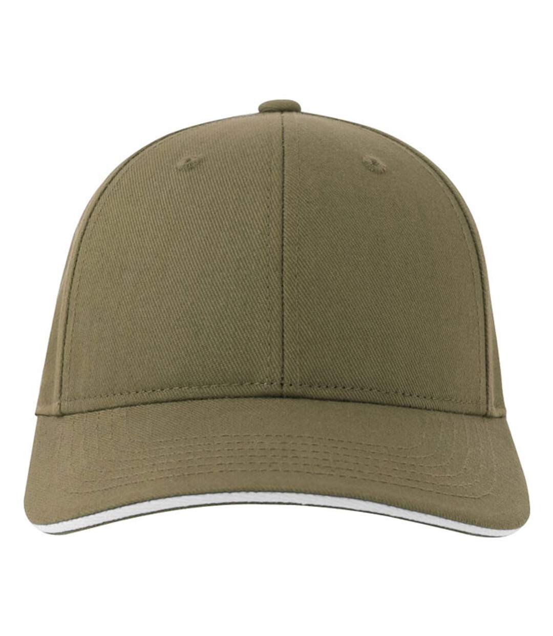 Casquette Liberty Sandwich-s Olive Blanc Atlantis Headwear-3