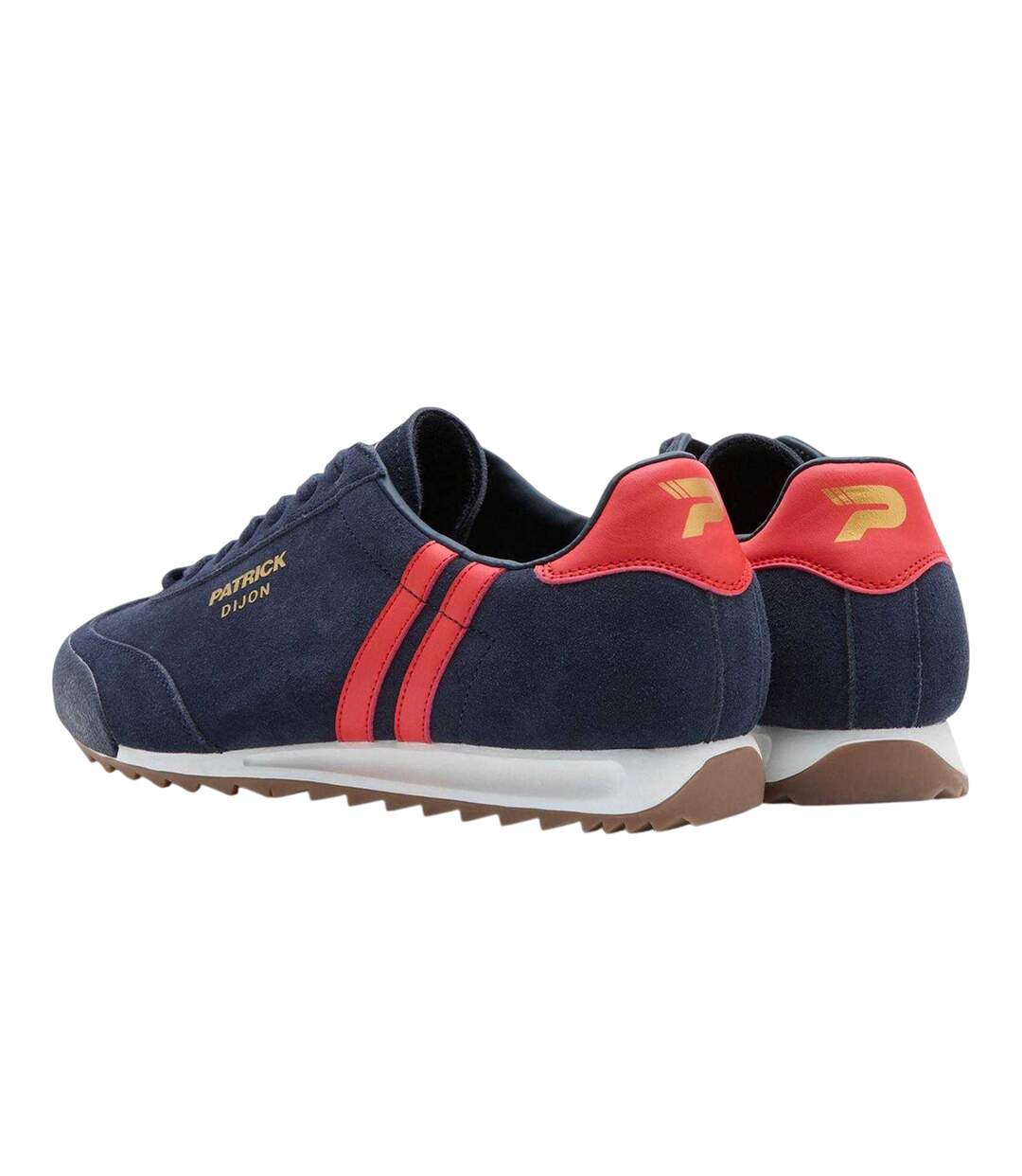 Baskets Homme Bleu Marine Rouge Patrick-2