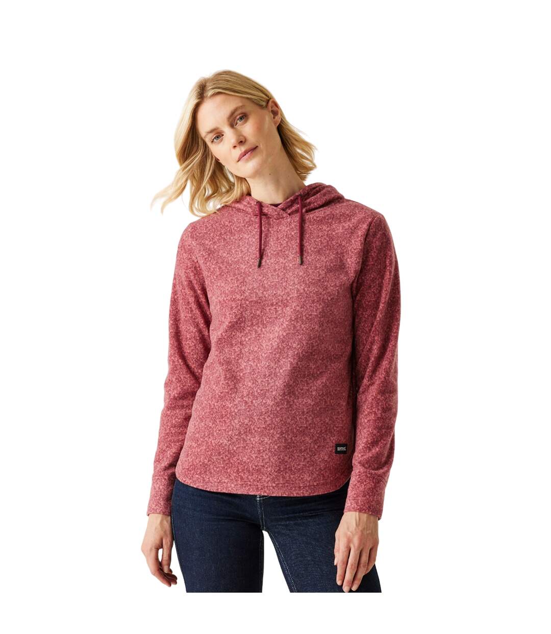 Sweat à capuche mayse femme rouge foncé Regatta