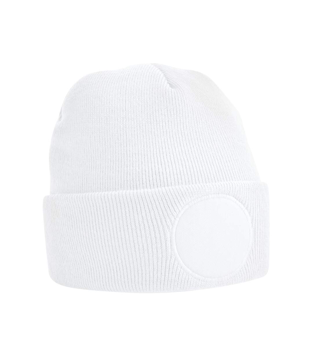 Bonnet unisexe blanc Beechfield-1