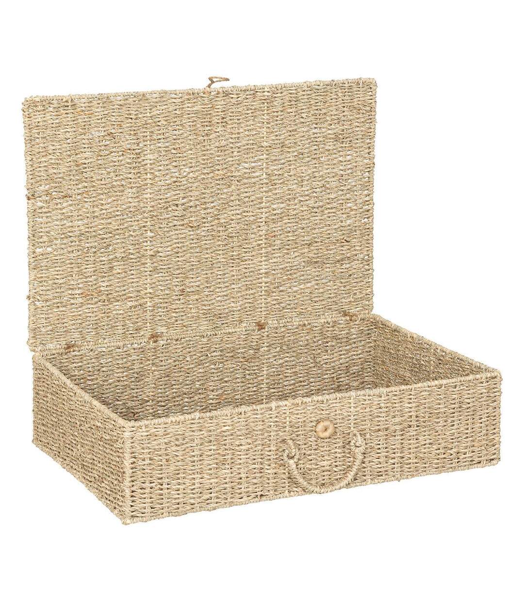 Lot de 2 Boîtes de Rangement Cora 80cm Naturel-5