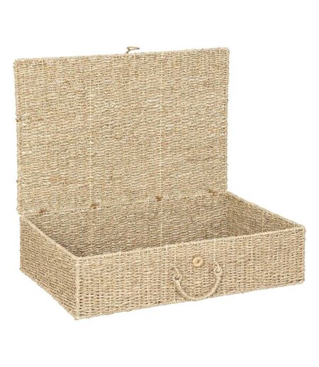 Lot de 2 Boîtes de Rangement Cora 80cm Naturel