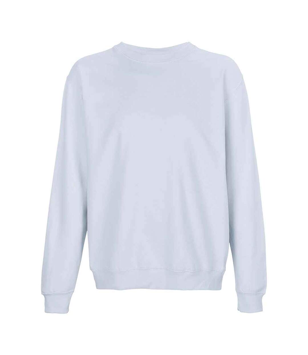 Unisex Adult Columbia Crew Neck Sweatshirt Creamy Blue SOLS-1