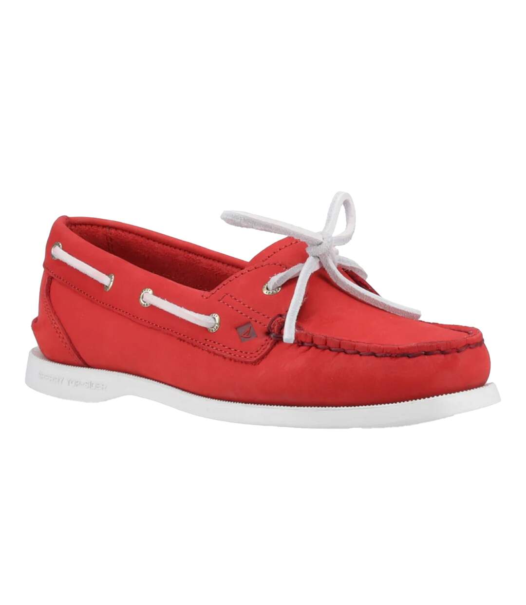 Chaussures Bateau Authentic Original Femme Rouge Sperry-1