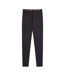 Womens/ladies Piste Base Layer Leggings Jet Black Animal-2