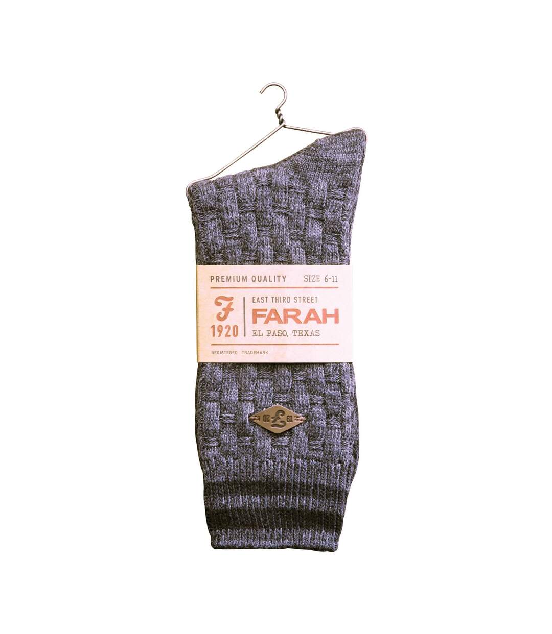 2 Paires Chaussettes Homme Coton Retro Tricoter-2