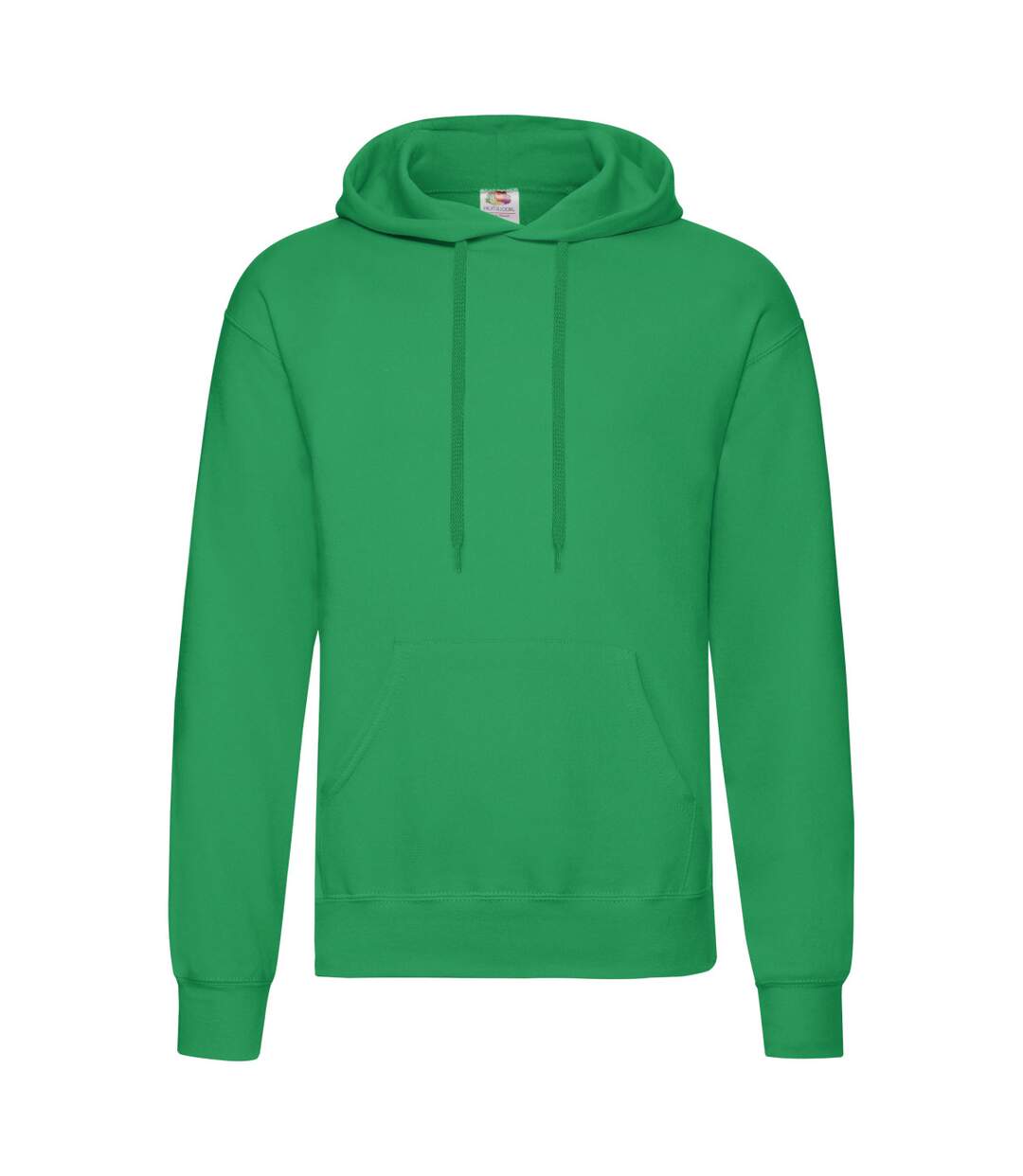 Sweat À Capuche Classic Homme Vert Kelly Fruit Of The Loom-1