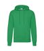 Sweat À Capuche Classic Homme Vert Kelly Fruit Of The Loom-1