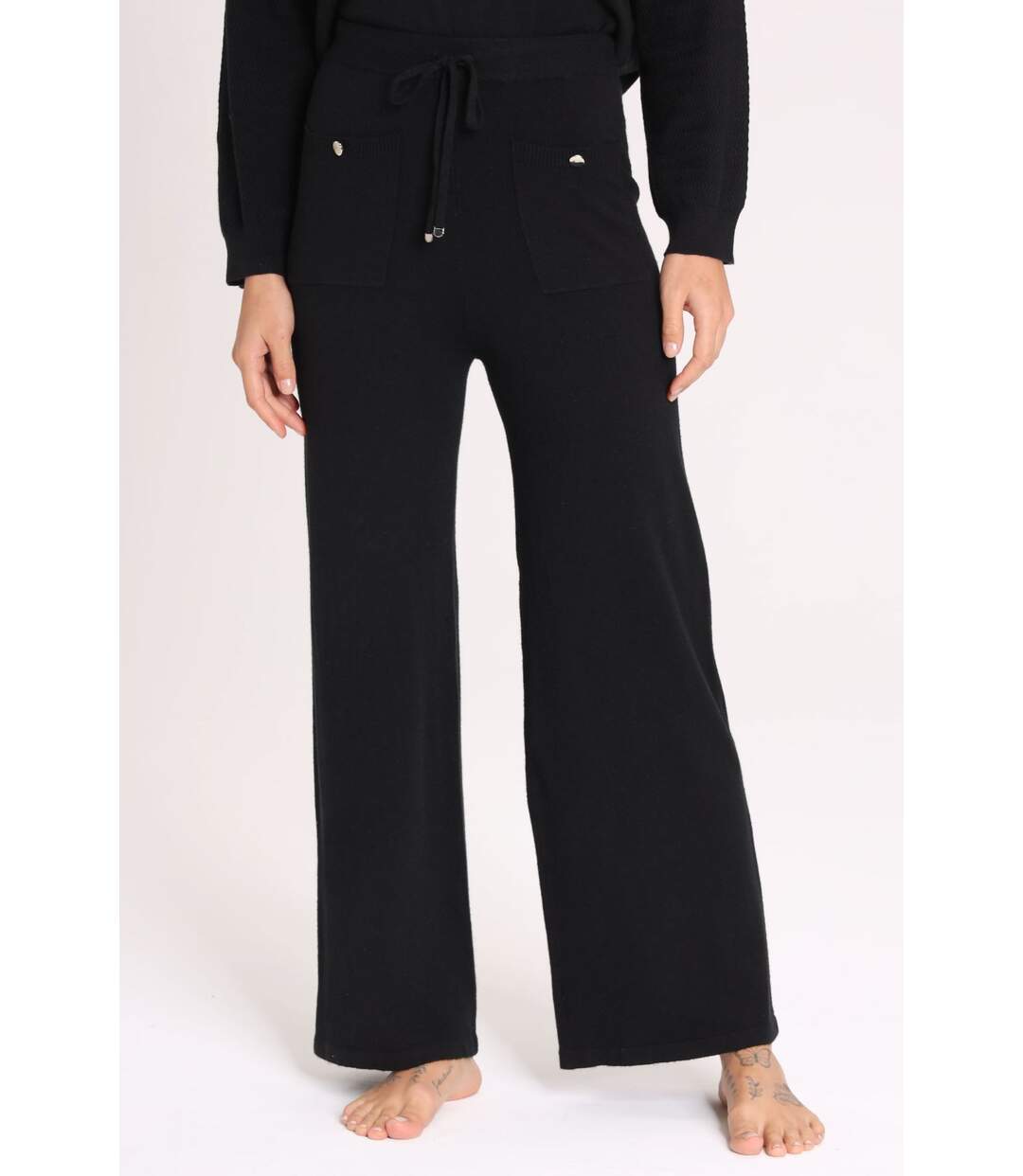 Pantalon PEPITA Black-2