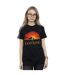 Disney Womens/Ladies The Lion King Movie Sunset Logo Cotton Boyfriend T-Shirt (Noir) - UTBI29143-2