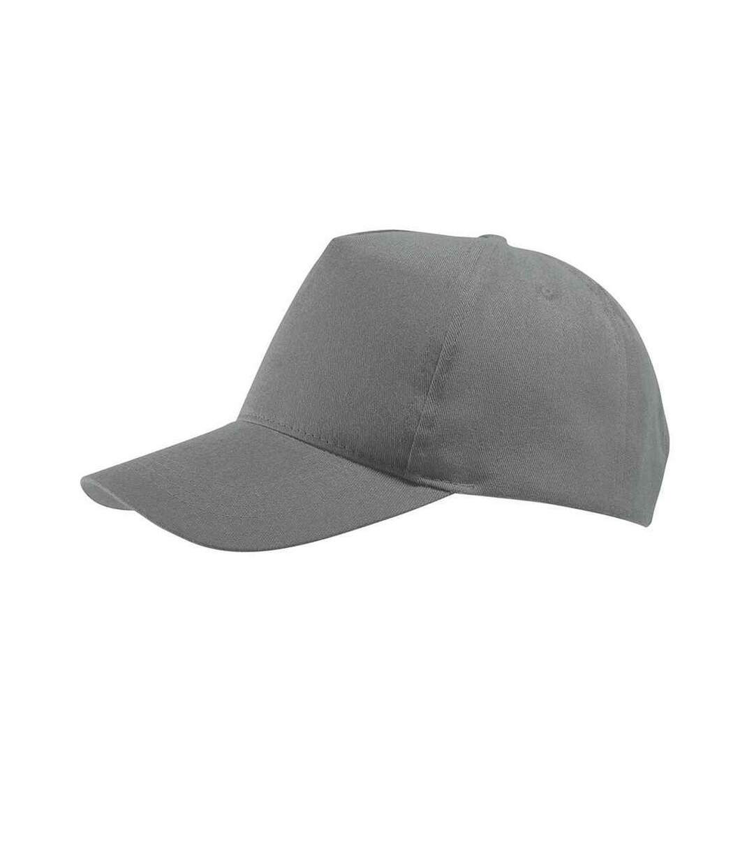 Casquette De Baseball Buzz Gris Foncé Uni SOLS-2