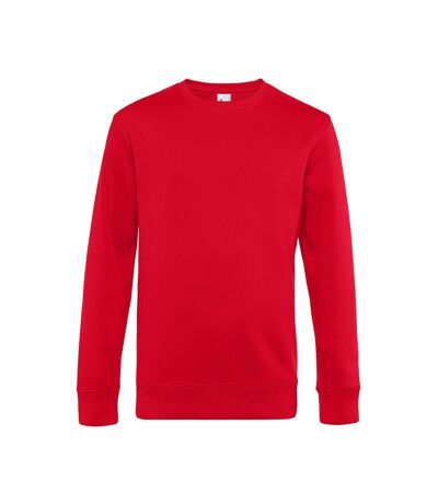 B&C Mens King Sweatshirt (Red) - UTRW7909