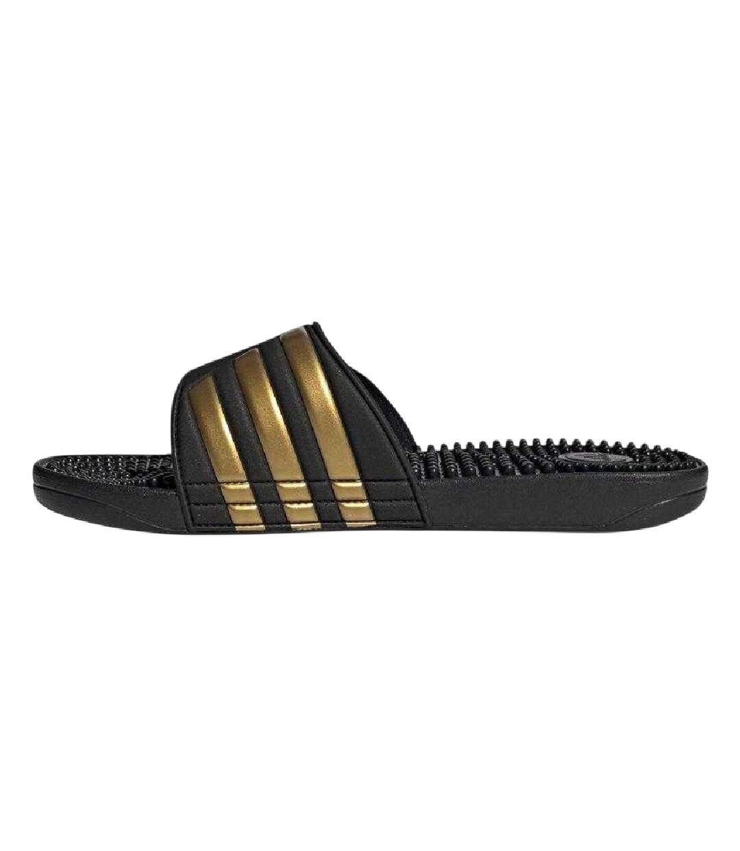 Claquettes Motif/style 3 Rayures Adissage Homme Noir Doré Adidas-2