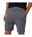 Short De Survêtement Motif/style Quadrillage Homme Gris Foncé Brave Soul-2