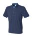 Front Row Mens Contrast Pique Polo Shirt (Navy/Marine) - UTRW486