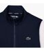 Veste De Survêtement Homme Bleu Marine Blanc Lacoste-4