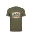 T-shirt homme vert kaki Mountain Warehouse Mountain Warehouse