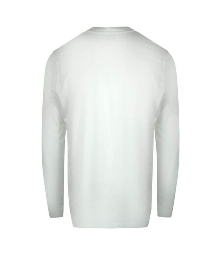 T-shirt Manches Longues Motif/style Logo New D Adulte Blanc Diesel
