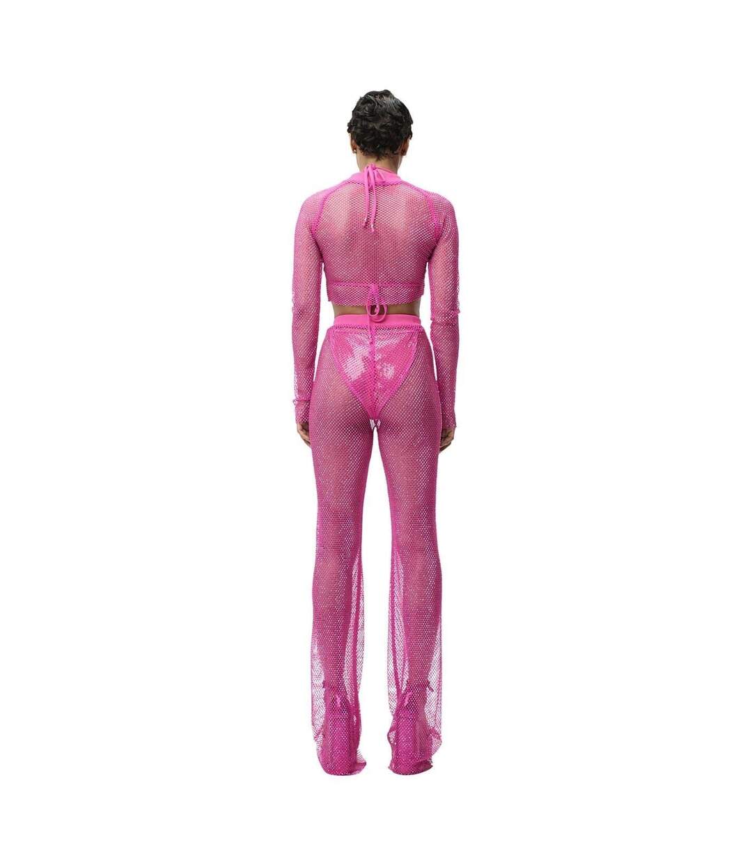 Haut Motif/style Cristal Ivy Park Femme Rose Adidas-4