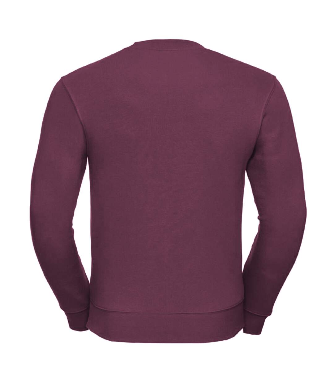 Russell Mens Authentic Sweatshirt (Slimmer Cut) (Burgundy) - UTBC2067