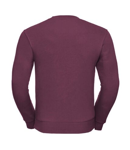 Russell Mens Authentic Sweatshirt (Slimmer Cut) (Burgundy) - UTBC2067