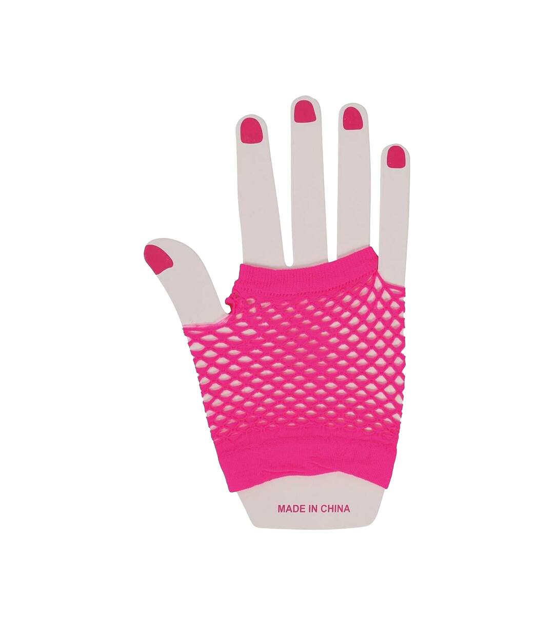 Womens/ladies Mesh Gloves Fuchsia Fiestas Guirca-3