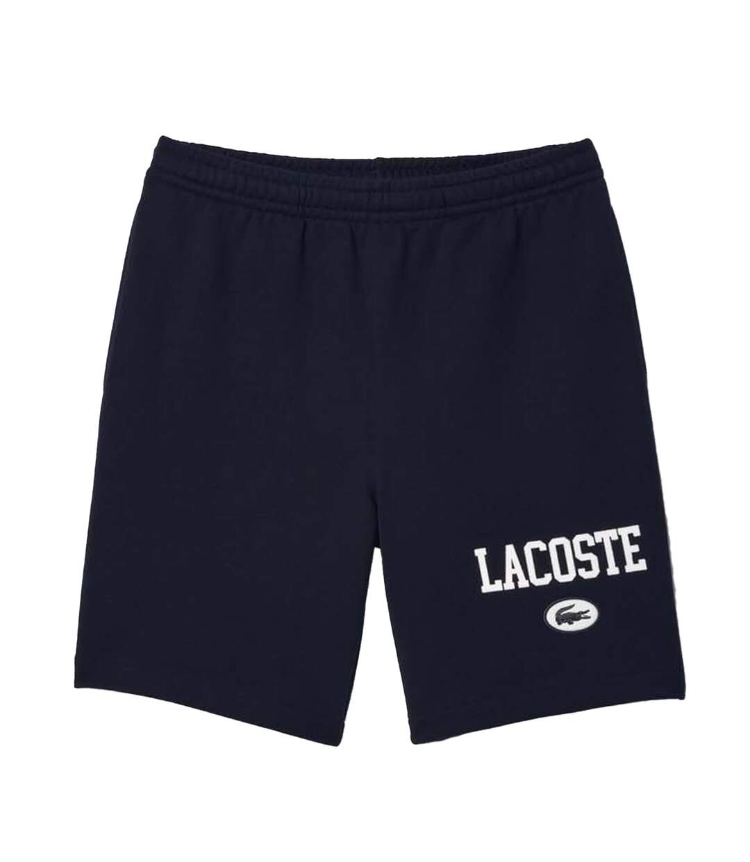 Mens Logo Regular Sweat Shorts Navy Lacoste-2