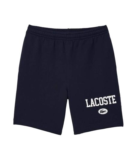 Mens Logo Regular Sweat Shorts Navy Lacoste