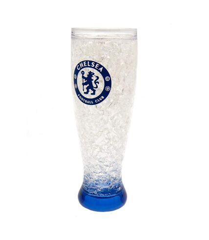 Chelsea FC Slim Freezer Tankard (Clear/Royal Blue) (One Size) - UTTA9591