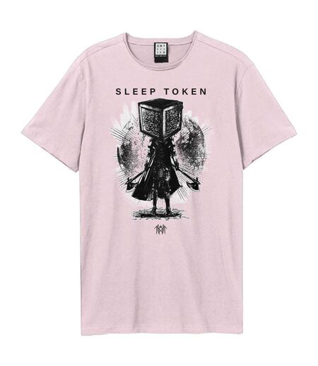 T-shirt Axe Samarui Adulte Rose Amplified
