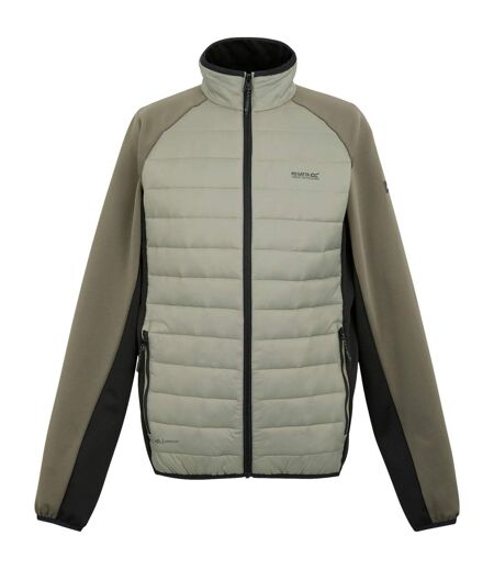 Veste Hybride Clumber Homme Sable Doré Marron Noir Regatta