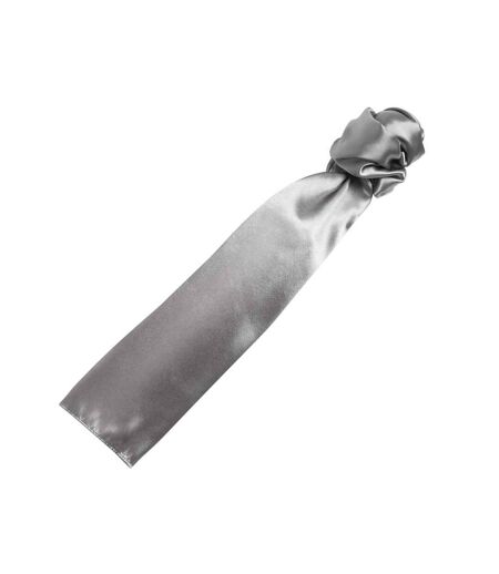 Colours plain scarf one size grey Premier