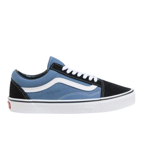Mens Old Skool Canvas Trainers Navy Vans