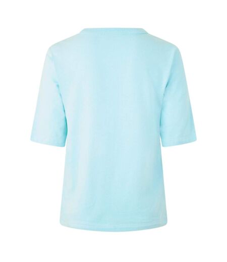 Womens/ladies Trek Logo Crew Neck T-shirt Spray Columbia