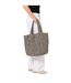 Sac De Courses Motif/style Imprimé Léopard Taille Unique Noir Beige Westford Mill-2