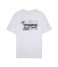 T-shirt blanc homme teddy smith bistro - l-2