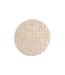 Tapis Rond Salle de Bain Hilma 60cm Beige-1