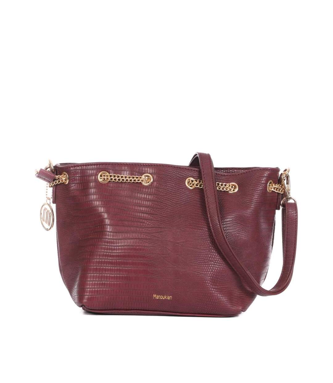 Sac seau Violet Femme Manoukian Milly - Taille unique