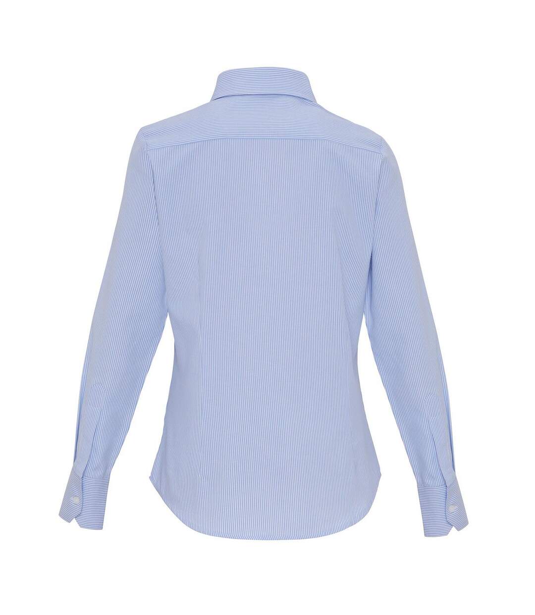 Chemisier Femme Blanc Bleu Oxford Premier-2