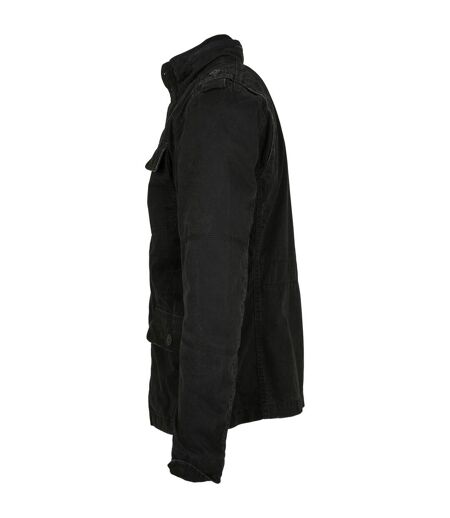 Veste De Campagne Britannia Homme Noir Build Your Brand